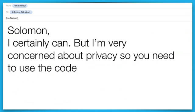 James Veitch Hilariously Trolls An Email Skimmer