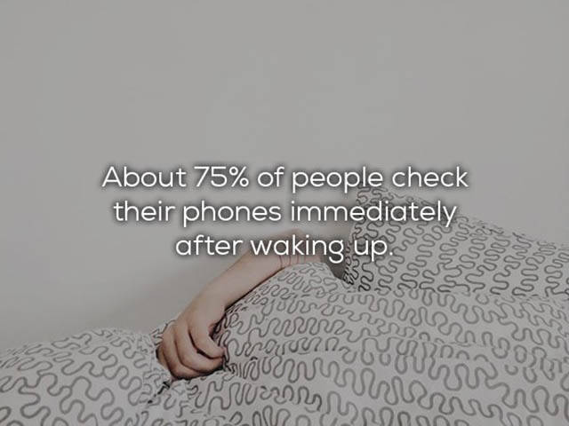 Scary Statistics On Our Cell Phone Addiction