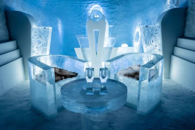 Ice Hotel That Doesn’t Melt Even In Summer