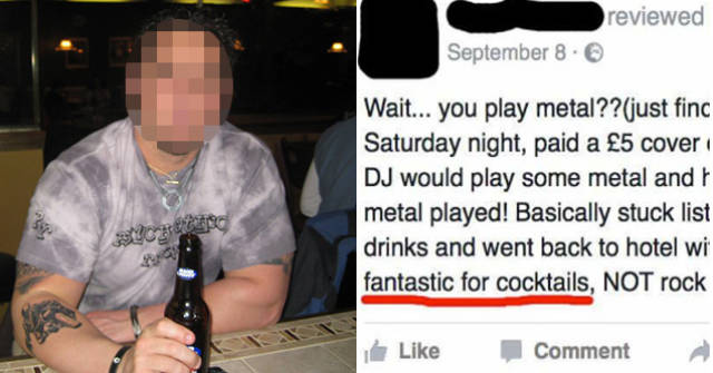 Guy Who Left One Star Review Gets Totally Owned By A Bar Owner
