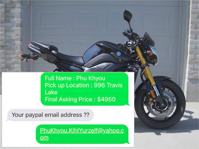 Scammer Wanted To Pawn A Bike Owner But Got Owned Instead