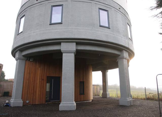 Water Tower Turned Into A Kickass Family Home