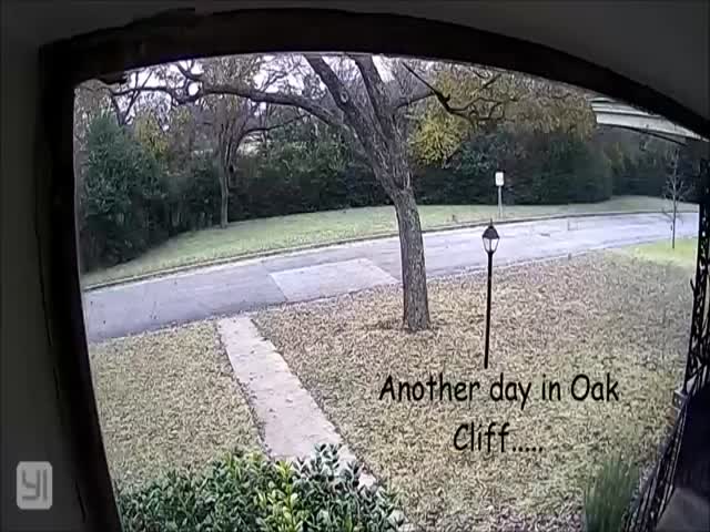 Guy’s Security Cameras Caught A Burglar In The Act, So He Made A Little Movie