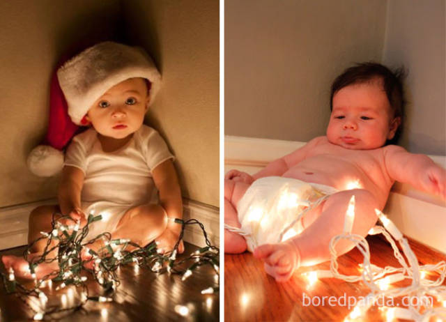 Christmas Photos With Kids: Expectations vs Reality
