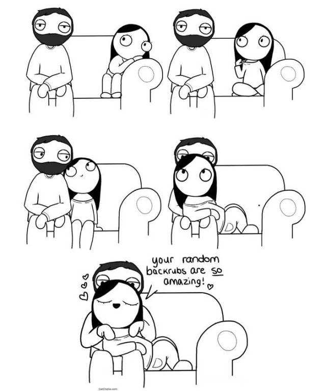 Woman Documents In Comics Her Daily Life With Her Boyfriend