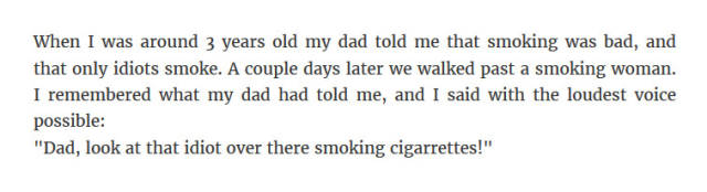 Sometimes Children Simply Don’t Give A F#ck About Social Standards