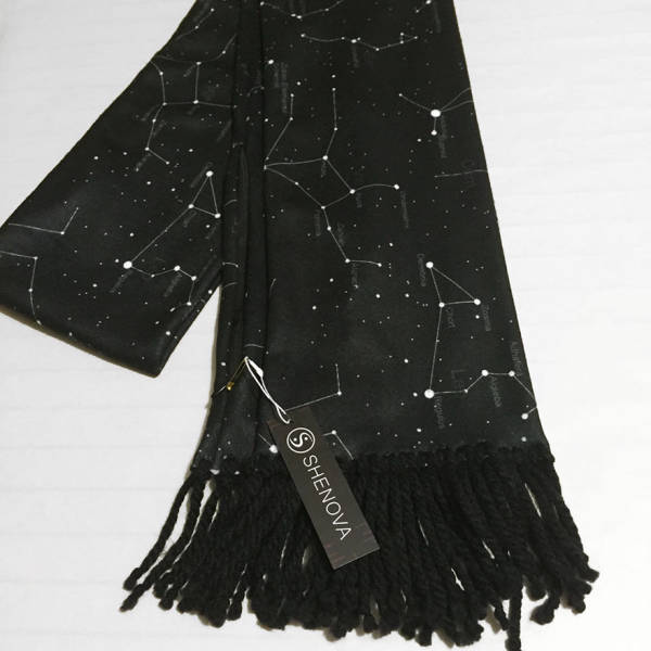 You Will Look Like A Star With This Cosmic Scarf
