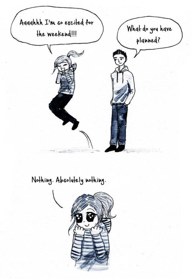 Comics By Debbie Introduce Introversion… When You Are The One Who Understands You Best