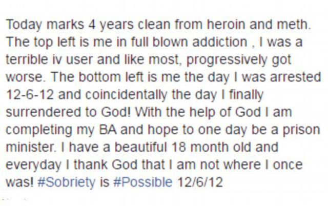 A Former Meth And Heroin Addict Shares Her Incredible Transformation Story
