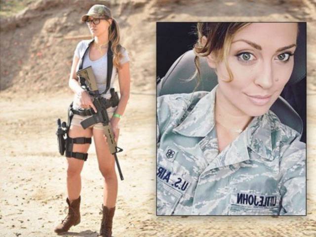 A Beaty In The Uniform: Charissa Littlejohn Becomes A Model After Military Service