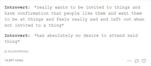 Life’s Hard If You’re An Introvert…