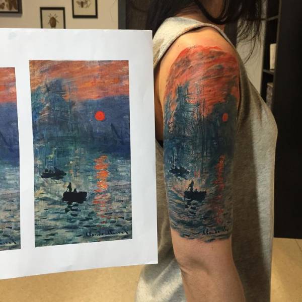 When Tattoo And Classical Art Go Hand In Hand