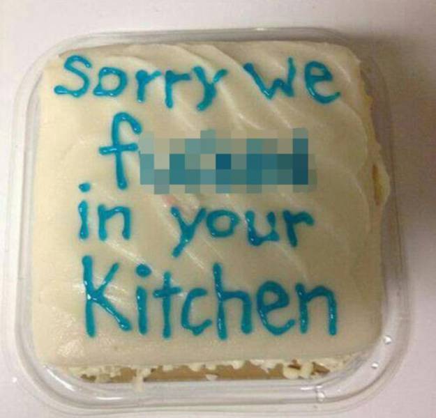 If You Fail At Sex – Cover It Up With A Cake For Your Loved One. I Guess
