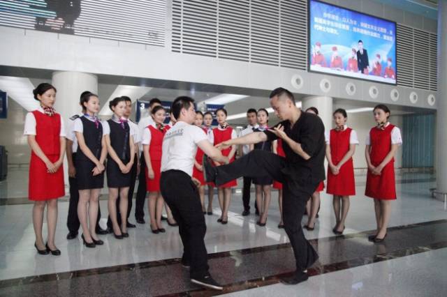 China Definitely Cares About Their Airflight Passengers If Attendants Are Trained This Way