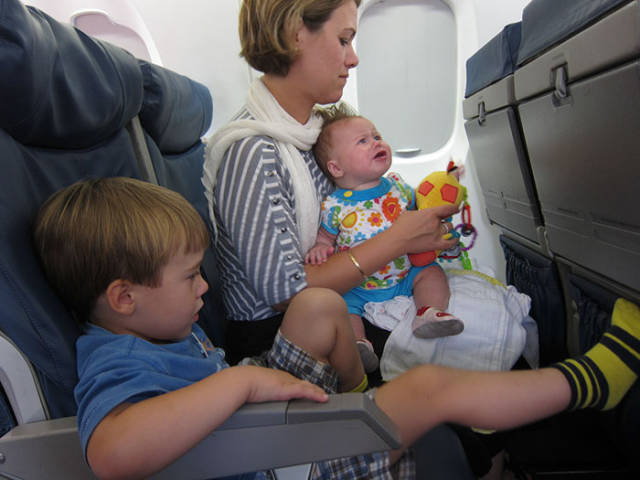 The Movement Against Apologizing For Flying With Kids Started