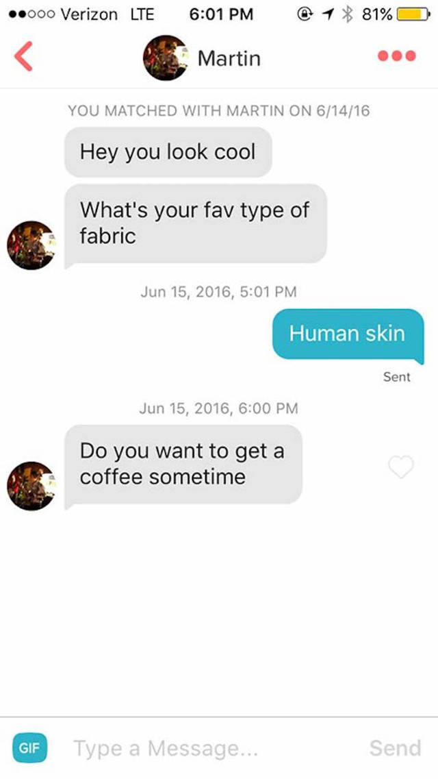 Tinder Was Made For These Super-Awkward Conversations, Wasn’t It?
