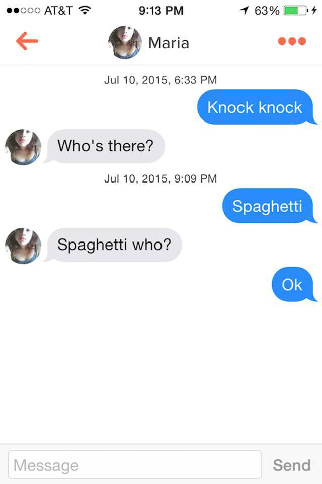 Tinder Was Made For These Super-Awkward Conversations, Wasn’t It?