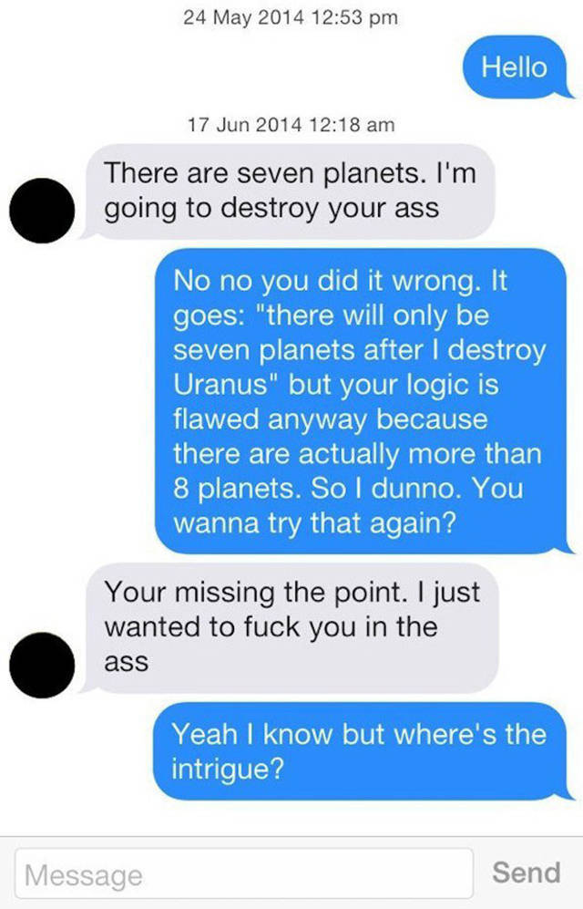 Tinder Was Made For These Super-Awkward Conversations, Wasn’t It?