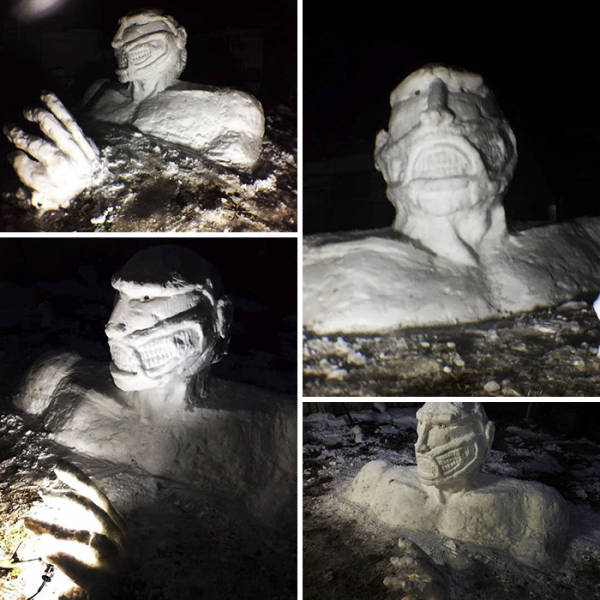 Even Snow Is Turned Into Art Masterpieces In Japan