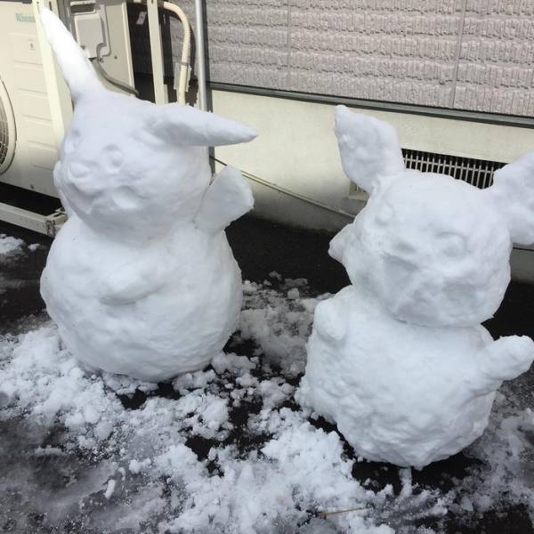 Even Snow Is Turned Into Art Masterpieces In Japan