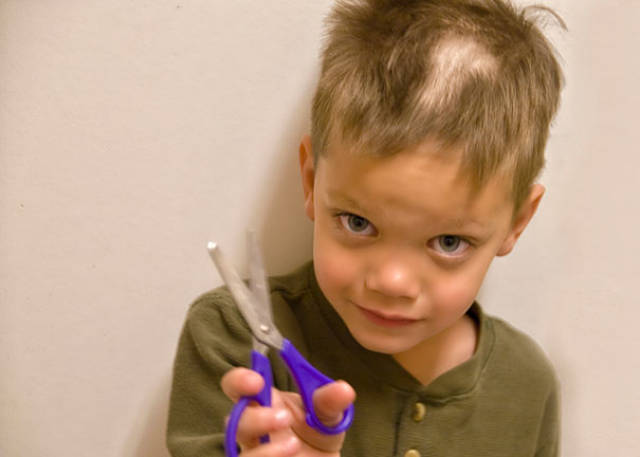 Kids Always Think They’re The Best Hairdressers For Themselves. How Wrong Can They Be…