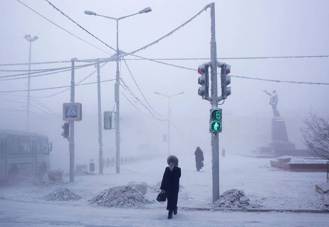 Photos Form The Coldest Village On Earth Where Temperature Can Reach −71.2 °C (−96 °F) But People Still Live There